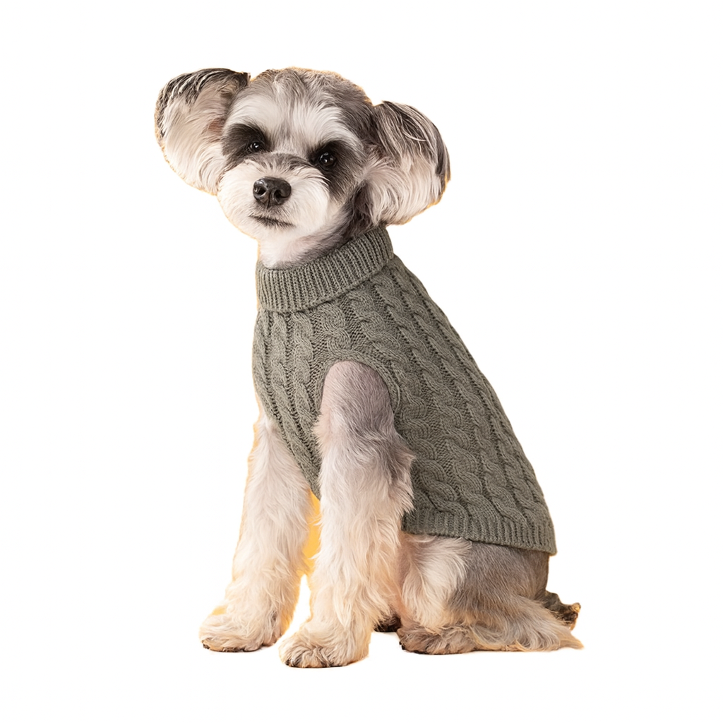 Weicher Strickpullover für Hunde