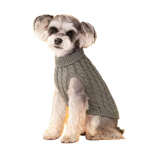 Weicher Strickpullover für Hunde